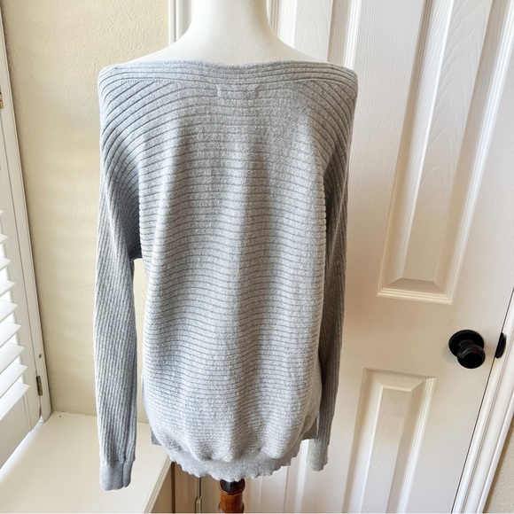 Margeaux & Ellie Sparkly Silver Pullover Sweater - Picture 6 of 7